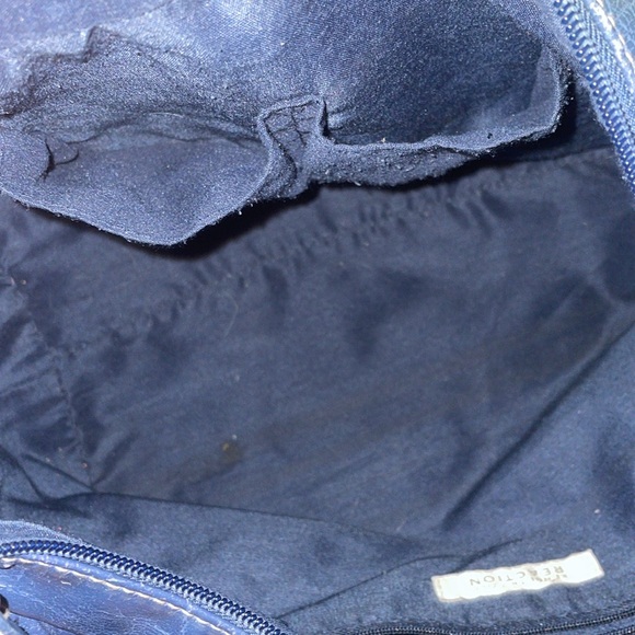 Kenneth Cole Blue Satchel Shoulder Bag - Picture 9 of 11